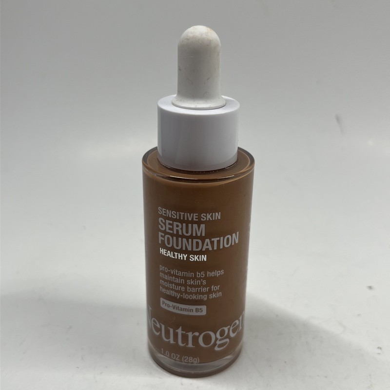 Neutrogena Sensitive Skin Serum Foundation – Pro-Vitamin B5 – Deep 01 – New 1 oz