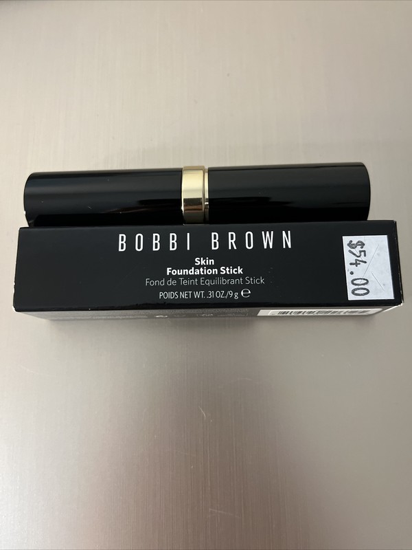 BOBBI BROWN SKIN FOUNDATION STICK (N-010 NEUTRAL PORCELAIN) 0.31OZ/9G NIB