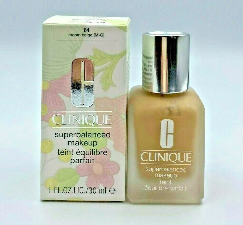 Clinique Superbalanced Makeup Foundation 64 Creme beige 30 ml / 1 oz New in Box