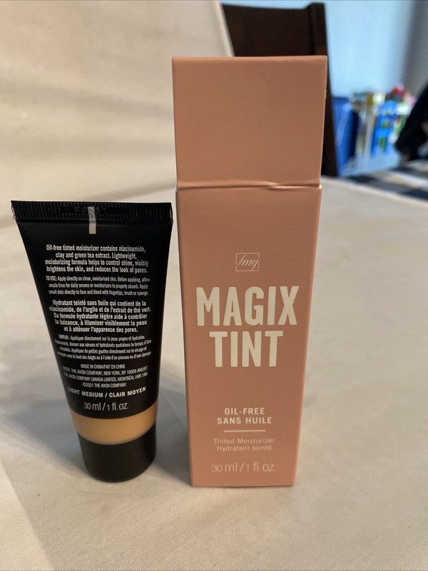 Avon / fmg Magix Tint Oil-Free Tinted Moisturizer, DEEP, Disc. Item,