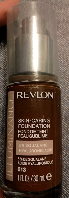 NEW Revlon Illuminance Skin-Caring Foundation Medium Coverage 613 Honey Java