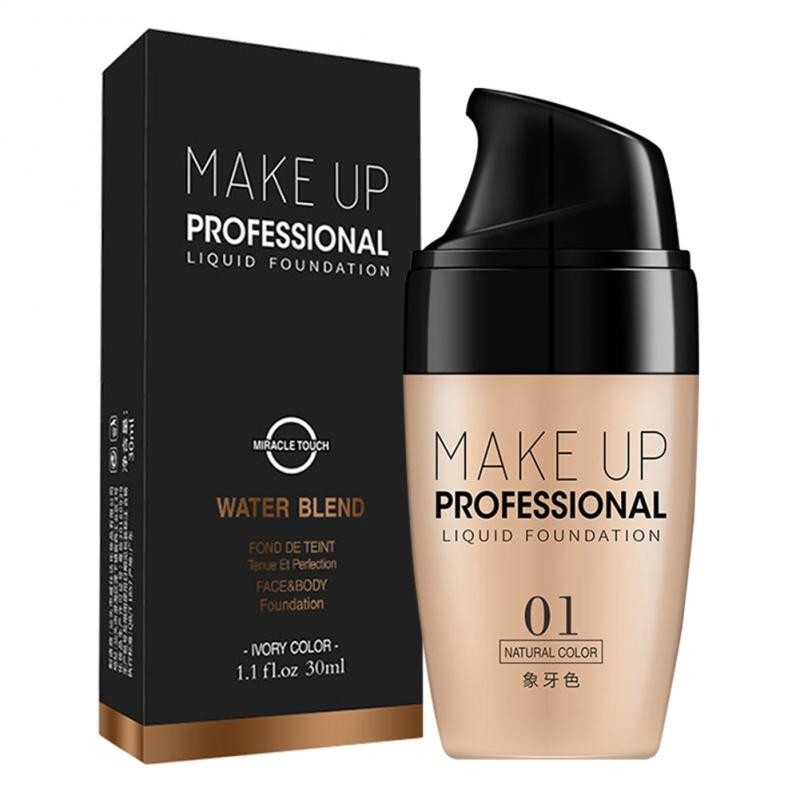 Crema Base Facial Resistente Agua Corrector Líquido Larga duración Cosméticos