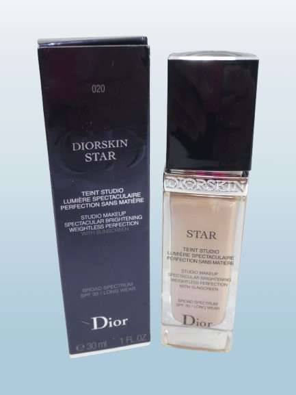CHRISTIAN DIOR DIORSKIN STAR STUDIO MAKEUP SPF30 #020 1 OZ BOXED