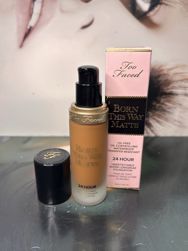 NIB Too Faced CHAI Born This Way Matte Foundation! 30ml 1oz DISCONTINUED gallery