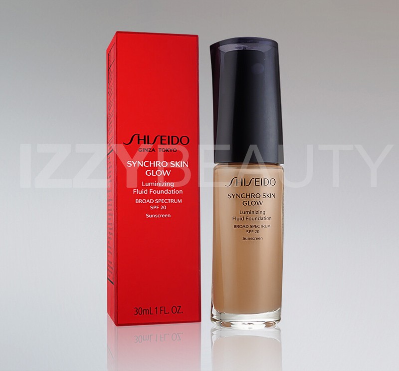 Shiseido Synchro Skin Glow Luminizing Fluid Foundation NIB – Pick Your Shade