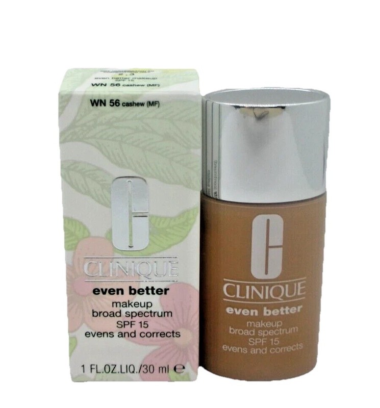 Clinique Even Better Broad Spectrum SPF 15 Evens & Corrects WN 56 Cashew (MF)