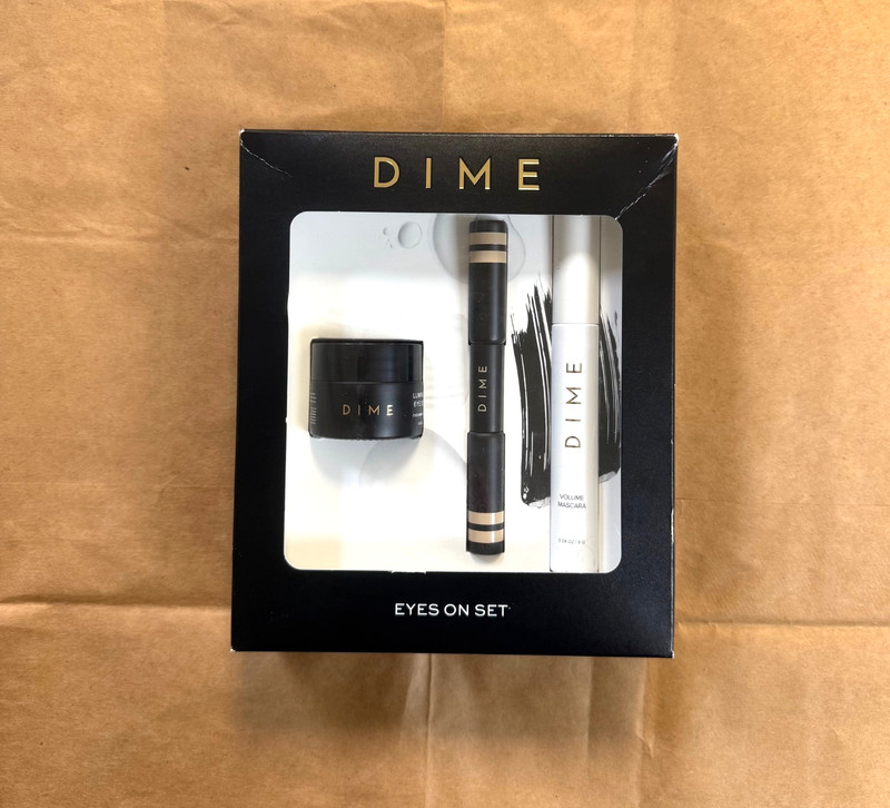 DIME Beauty Eyes on Set – Luminosity Eye Serum (15mL) + Mascara + Boost Duo