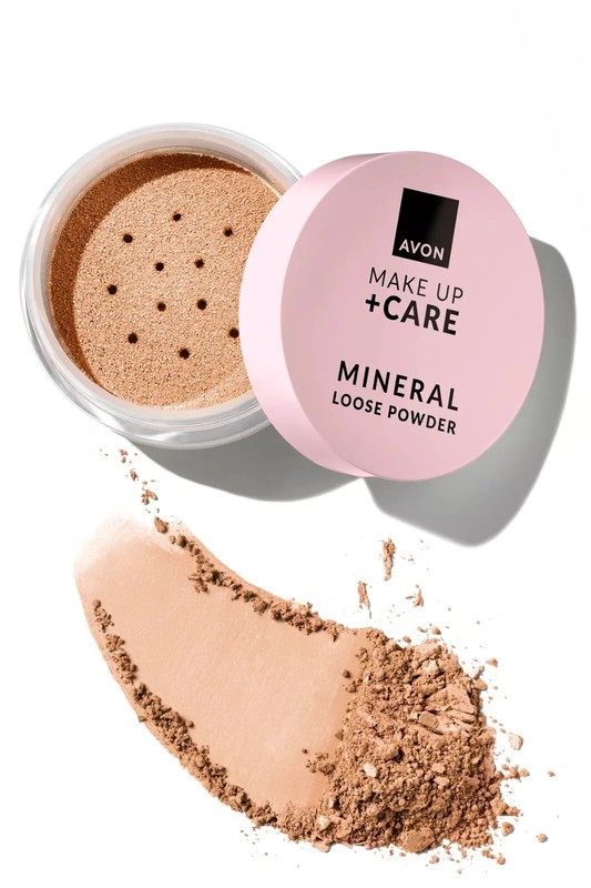 Avon Makeup + Care Mineral Loose Powder Foundation | Available in Various Shades