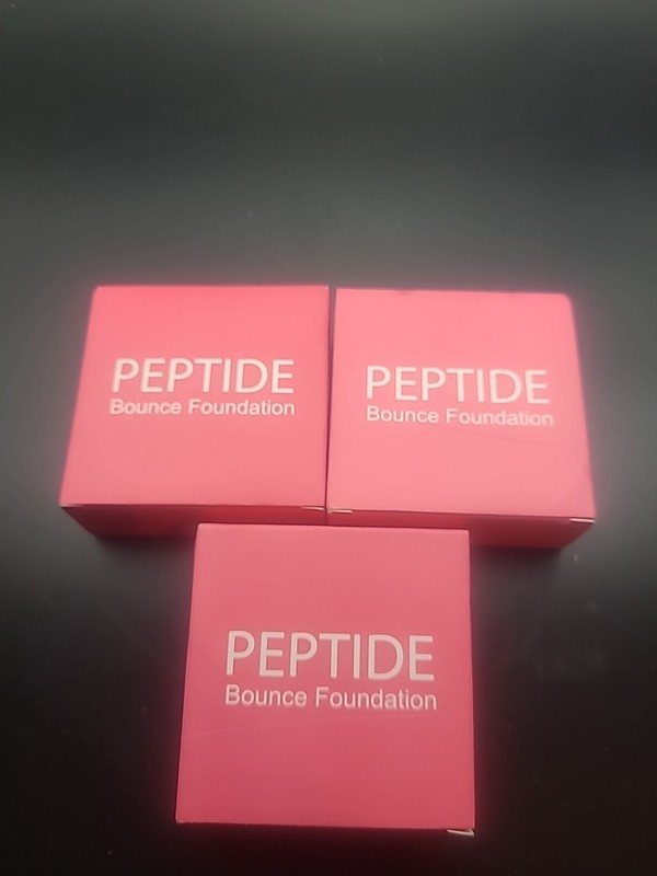 3 X BRAND NEW PEPTIDE BOUNCE FOUNDATION BALM FLAWLESS MAKEUP COVER – PICK SHADE