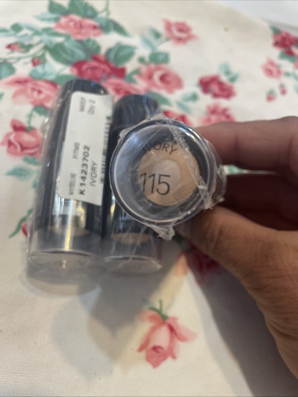 6~Maybelline FIT ME Shine Free+Balance Foundation 115 IVORY Sealed Retired READ gallery