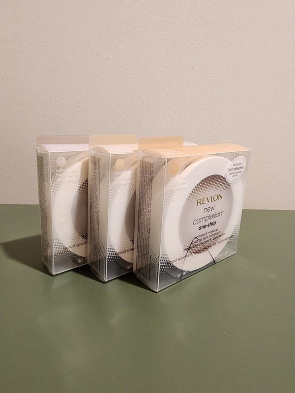 REVLON NEW Complexion One Step Makeup- NATURAL BEIGE #04-SEALED-Read Desc. VHTF gallery