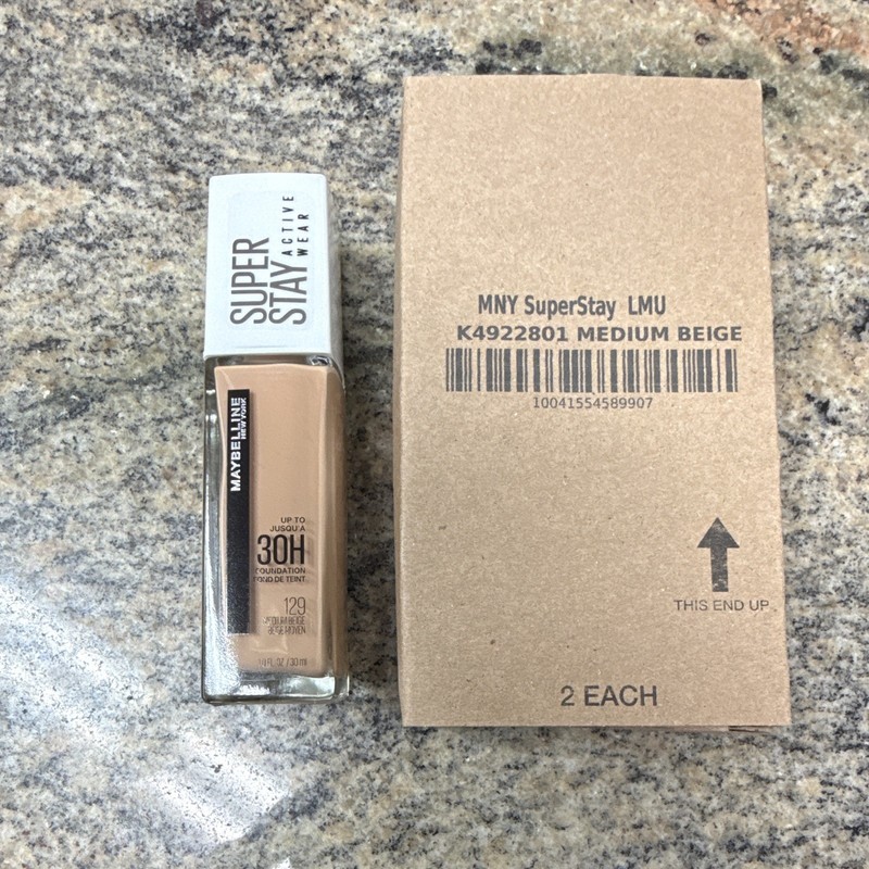 Maybelline New York SuperStay Active Wear Liquid Foundation 129 1 fl oz gallery