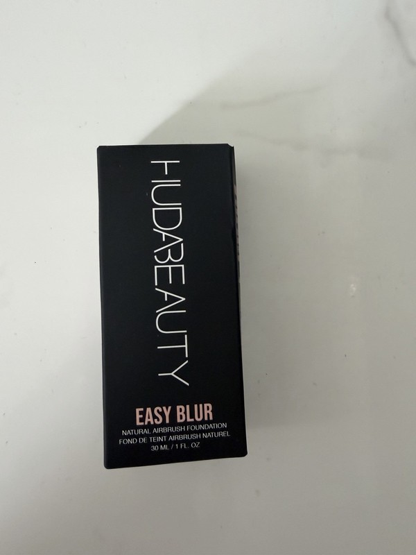huda beauty easy blur foundation in TRUE LAVA CAKE