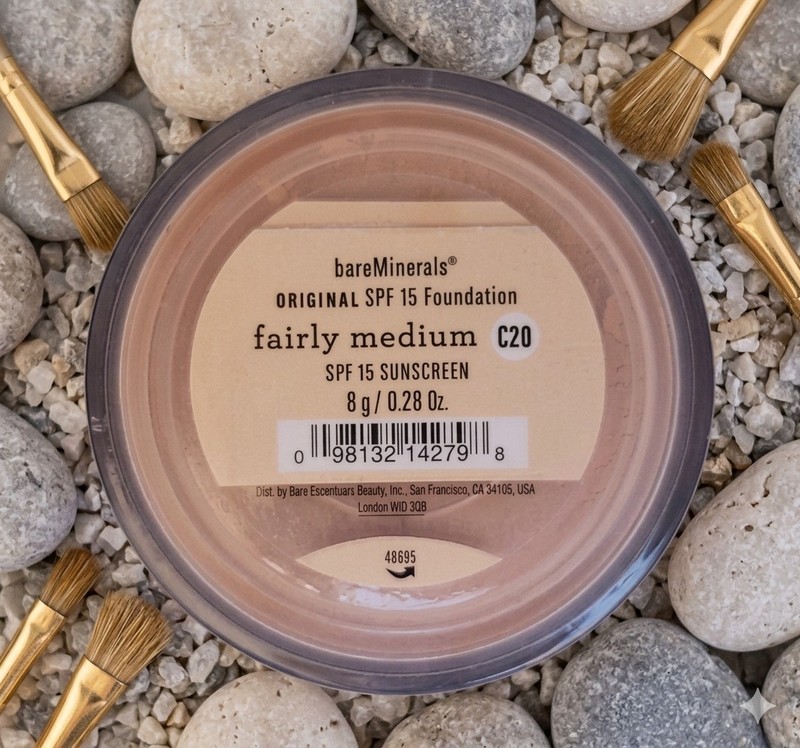 BareMinerals Original SPF15 Foundation Fairly Medium C20 0.28oz Lightweight gallery