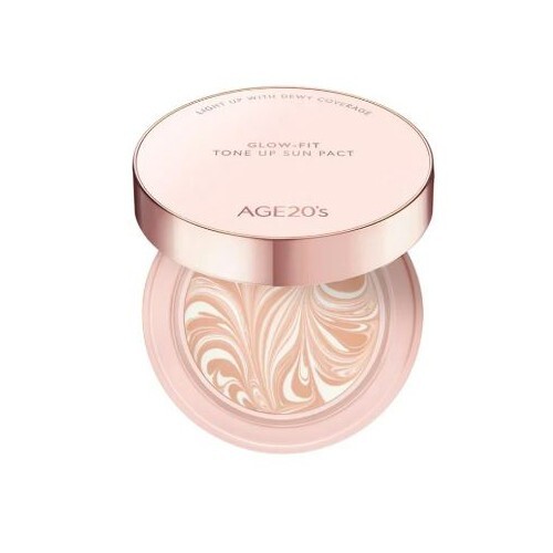 (AGE 20’s) Glow-Fit Tone Up Sun Pact 12.5gx2ea Refill Set