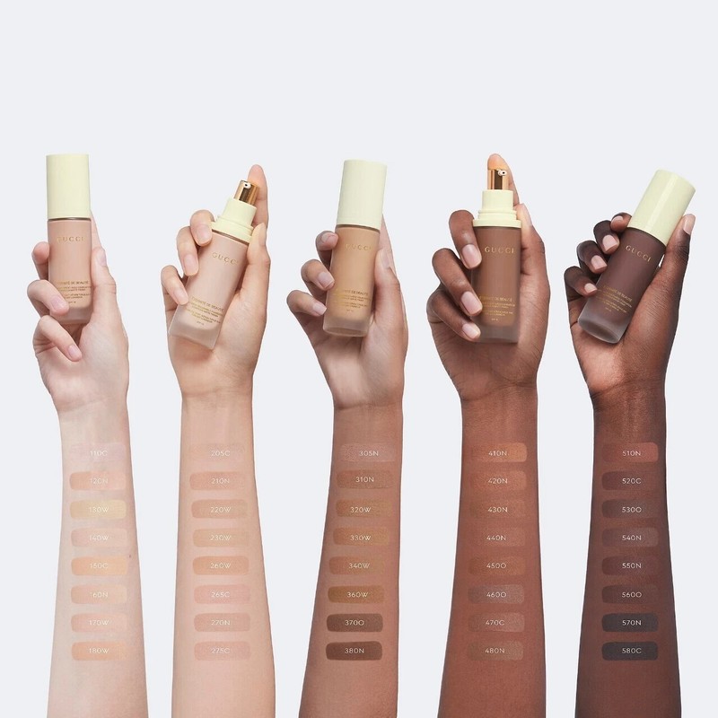 Gucci Foundation 24 Hour Full Coverage Luminous Matte Medium Fair 275C NIB 1 oz gallery