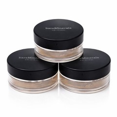 3 X Lot bareMinerals Original SPF 15 Foundation MEDIUM C25 XL 8g ~ NEW/SEALED