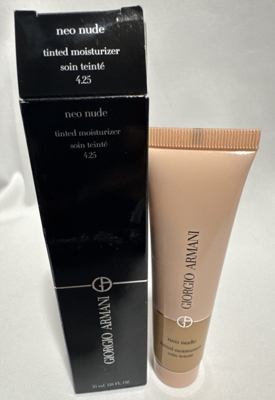 GIORGIO ARMANI NEO NUDE TINTED MOISTURIZER Shade 4.25 Full Size 35ml New In Box gallery