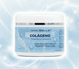 Crema Facial Hidratante Colágeno Max Belle 80g