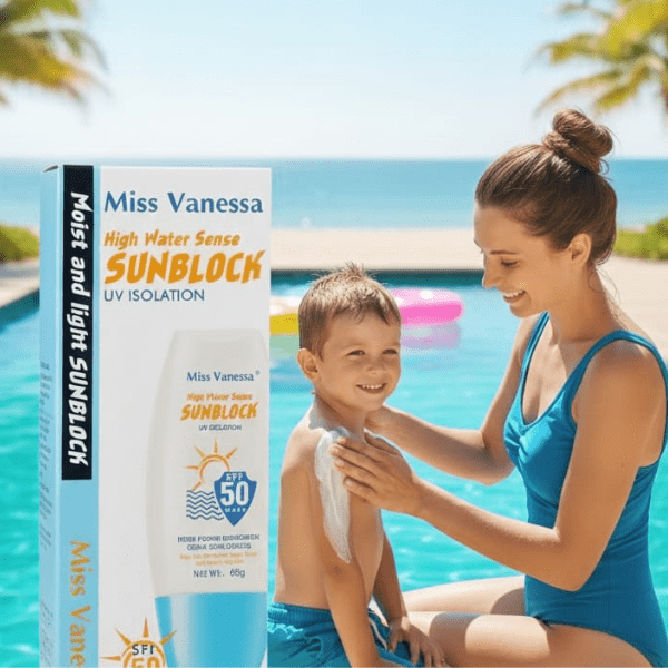 Protector Solar en Crema de Colágeno SPF 50 Miss Vanessa 60g - Imagen 2