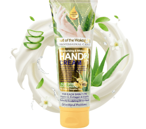 Crema Manos Wokali 2 en 1 Aloe Vera y Colágeno 130ML