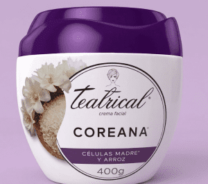 Crema Facial Teatrical Coreana Células Madre y Arroz